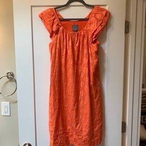 Rabbit Rabbit Rabbit orange dress
